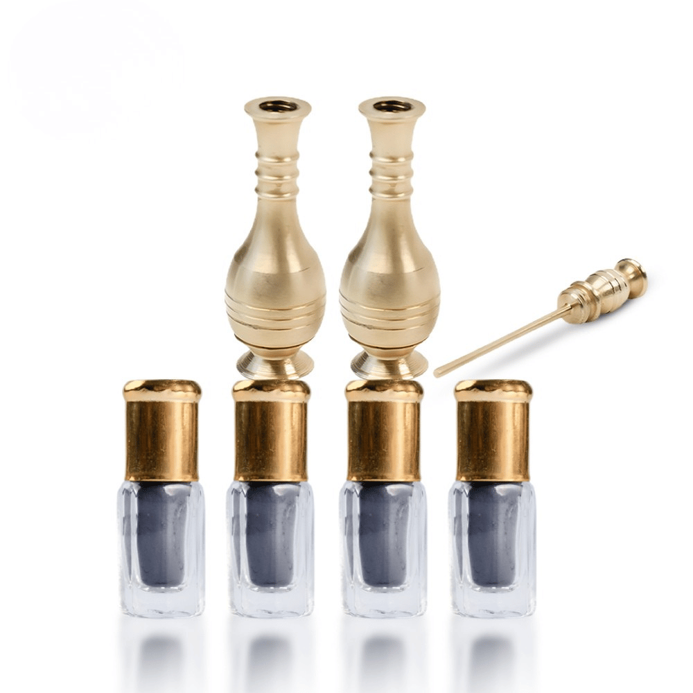 عرض ربع تولة ( 4 قطع ) + ( 2 قطعة ) مكحلة نحاسية